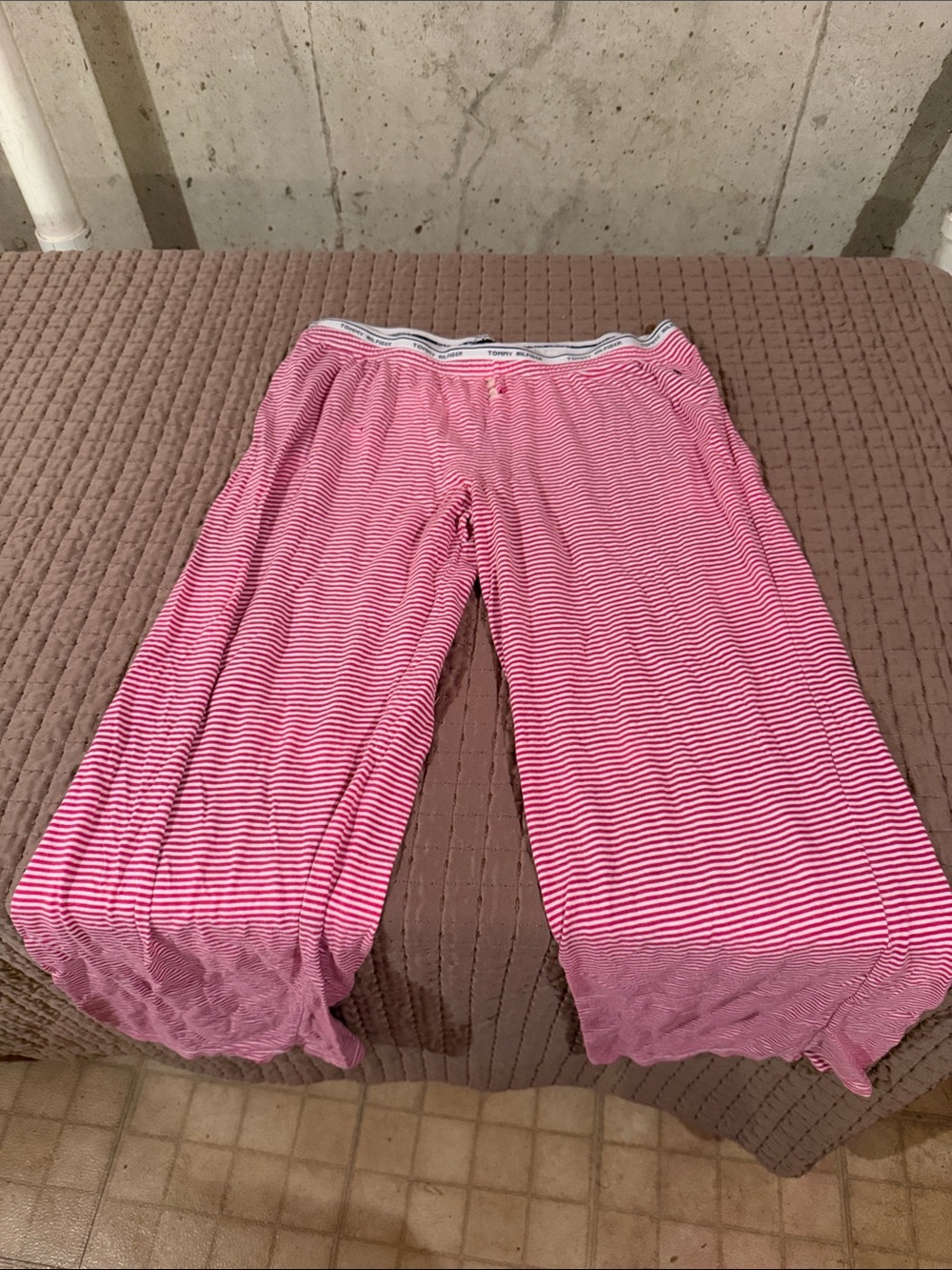 Striped Pink Girls' Lounge Pants